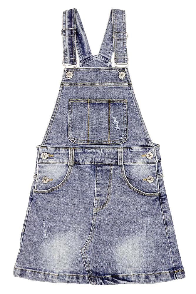 Amazon.com: KIDSCOOL SPACE Girls Denim Skirt,6-14T Little